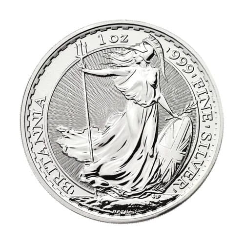 Wielka Brytania 2 Funty 1 Uncja Srebra Britannia 2023 r.