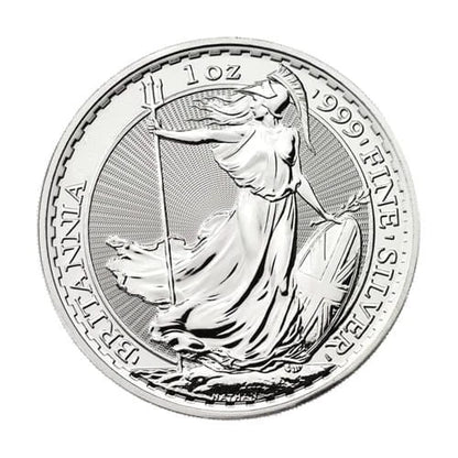 Wielka Brytania 2 Funty 1 Uncja Srebra Britannia 2023 r.